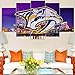 Produktbild JBP Max Wand Für Kunst Leinwand Zimmer Bilder Living Wohnzimmer Dekoration NHL Sports 5 Kampf Wohnzimmer Bild Zeitung Leinwand Wandmalereien,20X30cmx220x40cmx220x50cmx1