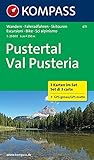 Image de Pustertal - Val Pusteria: Wanderkarten-Set in der Schutzhülle mit Radrouten und Skitouren. GPS-gena