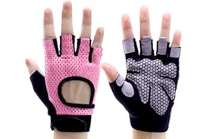 NuCamper Fitness Handschuhe Rutschfester Trainingshandschuhe für Herren und Damen Atmungsaktive Sporthandschuhe für Gewichtheben Gewichtheben Bodybuilding Fahrrad zughilfen krafttraining