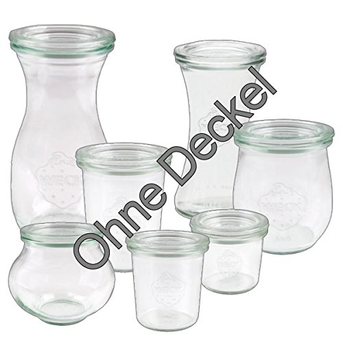 50x WECK-Mini-Tulpenglas 220ml mit Öffnung RR 60 - 2