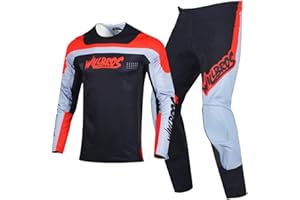 Willbros Männer Motocross Jersey Hose Combo Dirt Bike Offroad MX Set Rennsport Reitanzug Erwachsener