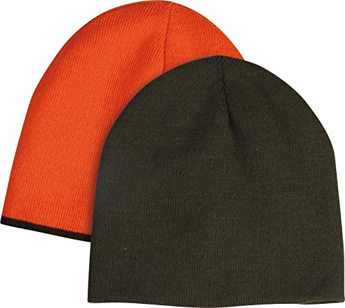 CiEsseCi Cappellino Verde Militare Mimetico Double Face in Acrilico Doppio Strato