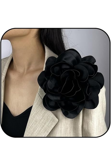 3 Spille Fiore Donna Con Perle | Eleganti Per Giacca, Tuta O Vestito, Stile Vintage - Foto 7