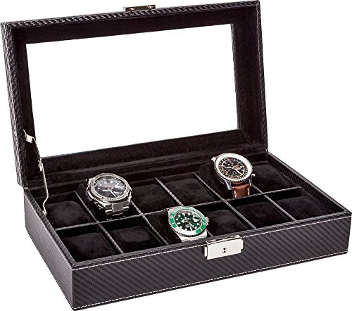 LA ROYALE CLASSICO 12 CARBON Uhrenbox