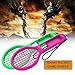 Produktbild MachinYeseed 2 Teile / Satz tragbare professionelle n-Schalter Spiel Spielen tennisschläger Griff Controller für nintend Schalter Joy-Con grün & rosa