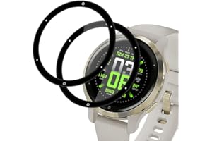 Wondoner [2 Stück] für Folie Garmin Venu 2s Soft TPU, Stoß-Kratzfest Displayschutz für Garmin Venu 2s Panzerglasfolie, Blasenfreie Einfache Installation Displayschutzfolie Garmin Venu 2s Schutzfolie
