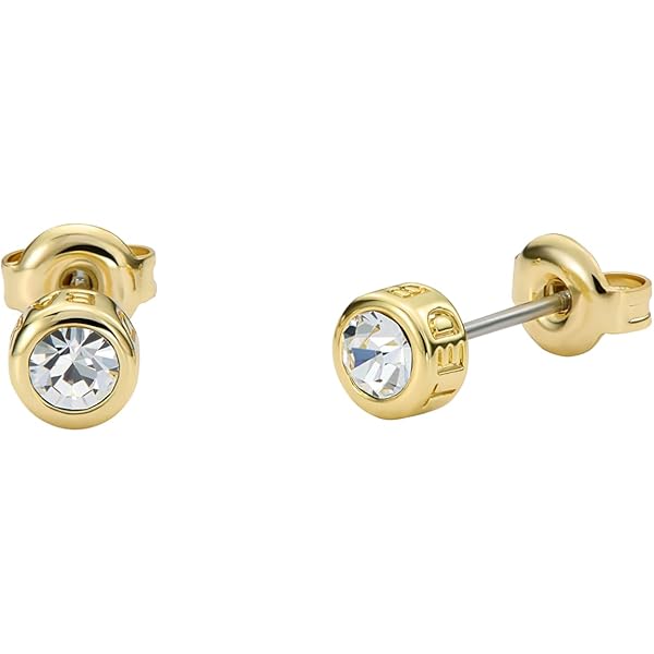 Ted Baker Harly Tiny Heart Stud Earrings in Silver