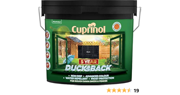Cuprinol 5 Year Ducksback Black 9l Amazon Co Uk Diy Tools Cuprinol 5 Year Ducksback Black 9l Amazon Co Uk Diy Tools