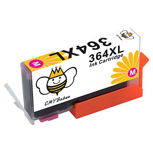 CMYBabee 5er Pack Hohe Ausbeute Ersatz für Epson tintenpatronen 364 XL druckerpatronen 364XL Mit neuem Chip Combo Pack Kompatibel für HP Deskjet 3524 3070A 3520 3522 Photosmart 7510 7520 5510 5510 6510 6520 5511 5512 5514 5515 5520 5522 5524 6512 6515 7515 B8550 B8558 B110c B010a C5370 C5383 C5388 C6324 C6380 D5460 D7560 C310a C410a B209a B210a Drucker (2 Schwarz, 1 Blau, 1 Rot, 1 Gelb) Multi-Pack - 5