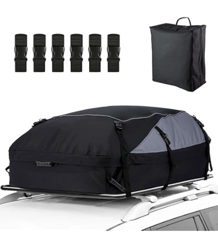 Sac De Toit Imperméable Pour Voiture 425 L Avec Tissu Oxford Résistant