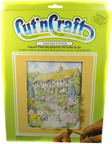 Moud Master "Thatched Cottage" Cut-n-Craft Kit, Paper, Multi-Colour