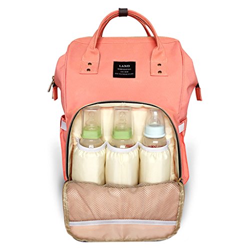 Preisvergleich Produktbild Mommy-Beutel-Art- und Weiseschulter-Mamma-Beutel-Rucksack-M... Beutel-heraus Paket ( farbe : Orange )