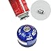 Produktbild Weitituoli Camping Herd Convert 1LB Propan Kleine Tank Eingang Ein Lindal Ventil EN417 Ausgang Outdoor Zylinder LPG Kanister Adapter