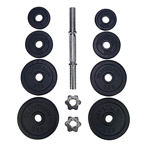 En Venta Tunturi Weight Set Mancuernas con 1 Barra Ajustable, Unisex
Adulto, Negro, 15 kg Revisión
