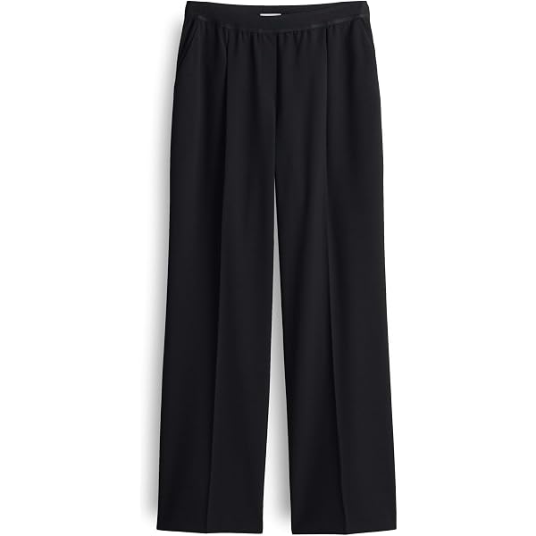 Pantaloni Jogger Donna OPUS - Modello MELANE Denim Wide Leg - Gamba Larga In Cotone BCI - Vita Elastica - 5