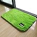 Produktbild RYC Teppich Badezimmer Rutschfest Gute absorbation Teppich Eingang Dick Geometrie Staubentfernung Ausgang DE DOUCHE Fußmatten Badteppich Maison de Dekoration Weihnachten Ostern Zimmer, grün, 60*90cm