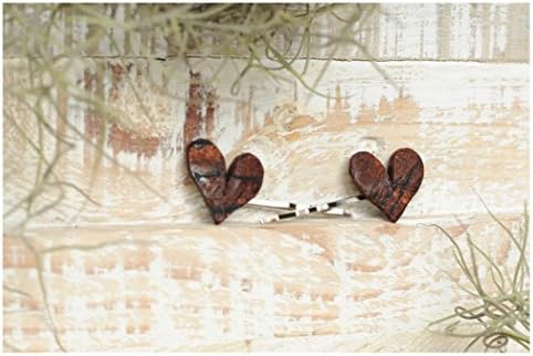 Hair grips, hair clips - recycled bark - anti-trafficking jewellery