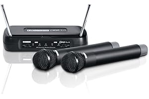 LD Systems ECO 2X2 HHD 1 - Sistema per Radiomicrofono con 2 x Microfoni a Mano dinamici