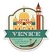 Produktbild 2 x Venedig Italien Vinyl Aufkleber Aufkleber Laptop Reise Gepäck Auto Ipad Schild Fun Trainingsanzug # 9187 - 10cm/100mm Wide