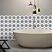 Price comparison product image Momola 1×Roll Self Adhesive Waterproof Tile Art Wall Decal Sticker DIY Kitchen Bathroom Living Room Decor Vinyl Wallpaper Home Decorative Accessories (Colorful D)