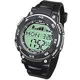 [LAD WEATHER] Gezeitenrechner Mondphasen Flut & Ebbe für Angeln Surfen Tauchen Digital Armbanduhren