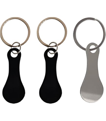 16 Pièces Extracteur De Caddie En Acier Inoxydable - Porte-clés Jeton Pour Chariot De Supermarché, Remplace La Pièce De 1€ Ou Le Jeton