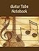 Produktbild Guitar Tabs Notebook: Blank guitar tabs notebook with chord spaces