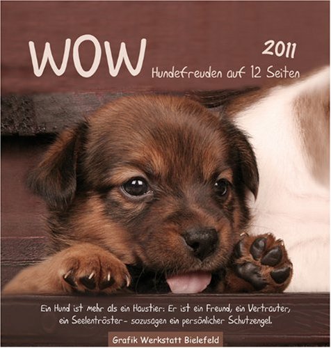 WOW 2011: Hundefreuden auf 12 Seiten, Postkartenkalender