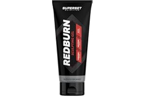SUPERSET NUTRITION - Gel Redburn 200ml - Application de lotion pour raffermir la peau - Améliore la fermeté de la peau - Formule chauffante et régénérante - Réduit la graisse sous-cutanée
