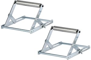 TOOSOAR 2 Pezzi Telaio di Supporto Regolabile per Macchine,Supporto da Lavoro in Metallo,Adatti per il Taglio di Metallo, Legno e Pietra(15CM)