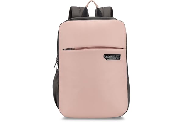 Lavie Sport Chairman 24 Litres Backpack with Padded Laptop Sleeve Fits upto 14" Laptop Polyster Business Backpack for Men & Women Durable Office Bag Upto 14 inch Notebook/MacBook Compatible