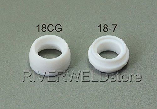 28pcs WIG-Schweißbrenner Lange WIG Gasdüsen Ersatz Ersatzteile für DB PTA WP17 18 26 - 4