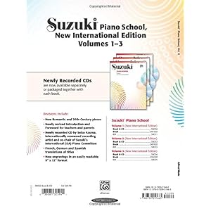 Suzuki Piano School New International Édition - Volume 2 (Book/CD) Piano+CD (Suzuki Method Core Materials)
