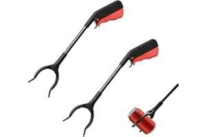 HDGSAFD 2 pinzas de basura, pinzas de basura, herramienta de recolección de basura, pinzas telescópicas, pinzas para recoger la basura