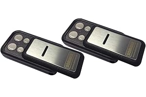 SOMMER 2 x letni nadajnik ręczny Slider+ Slider S10305 TX40-868-4 nadajnik radiowy brama garażowa pilot zdalnego sterowania 868,8 MHz 868,95 MHz Base+ Pro+ napęd bramy