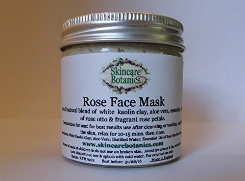 All Natural & Organic Rose Face Mask
