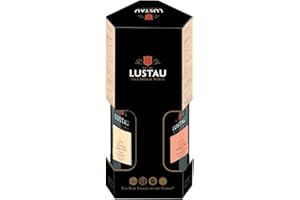 ‎LUSTAU Lustau Sherry Trio Deluxe Geschenkpackung mit je 1 x 0,375 l: Sherry Jarana 15% vol. & Sherry Moscatel Emilin 17% vol. & Sherry Don Nuno 20% vol. (3 x 0.375 l)