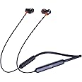 itel IEB54 Pro Bluetooth in-Ear Earphones | AI ENC | 35 Hours Playback | 10mm Bass Boost Drivers | Fast Charging (10mins = 4hrs Playback) | Magnetic Earbuds | Water Resistant | Blue