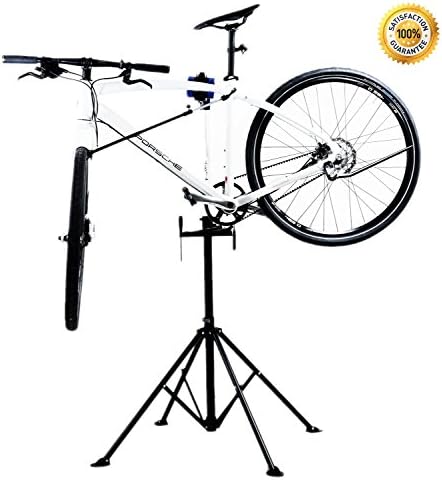Bicycle mounts bicycle repair stands clamp holder with lacquer-friendly mounting collapsible height adjustment 150-190 cm carrying force 30 kg aluminium / steel