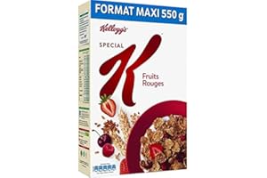 EPICERIE SUCRÉE Kellogg’s Spécial K Fruits Rouges 550g (lot de 3)