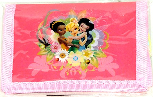 Preisvergleich Produktbild Kinder Einfache Brieftasche – Rosa Disney Tinkerbell