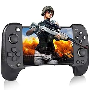 BEBONCOOL Manette Android de Jeu sans Fil 4.0 pour PUBG Mobile Controller avec Joystick Intégré 300 mAh,Manette Telephone pour PUBG Mobile/iPad/Arena ... BEBONCOOL Manette Android de Jeu sans Fil 4.0 pour PUBG Mobile Controller avec Joystick Intégré 300 mAh,Manette Telephone pour PUBG Mobile/iPad/Arena ... -