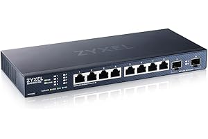 Zyxel 8-Port Multi-Gig 2.5G Cloud/Smart Managed Switch mit 2 x10G SFP+, |Tisch- oder Wandmontage [XMG1915-10E]
