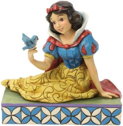 Jim Shore for Enesco Disney Traditions Snow White with Bird Figurine, 5.25-Inch by Jim Shore for Enesco