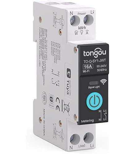 Intelligent Automatic Fuse PNI SafeHome PT802P WiFi, 2P, 100A, Internet - View #4