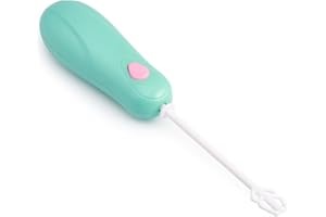 Andux Zone Frother eléctrica Leche Leche de mano de la varita mezclador Frother de Latte del café caliente Leche DDQ-01