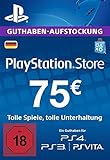 PSN Guthaben-Aufstockung 75 € [PSN Code für deutsches...