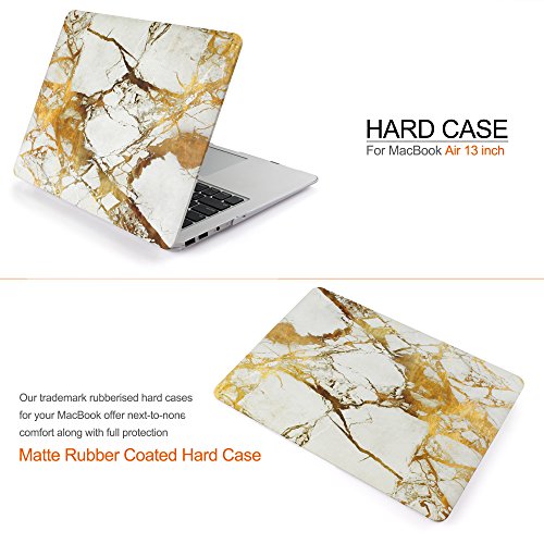 iDOO MacBook Schutzh lle Hard Case Cover Laptop H lle F r MacBook Air 13 Zoll A1369 A1466 - matt Weiss-goldener Marmor reviews iDOO MacBook Schutzh lle Hard Case Cover Laptop H lle F r MacBook Air 13 Zoll A1369 A1466 - matt Weiss-goldener Marmor