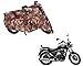 Auto Pearl Premium Quality - 100% Water Proof Jungle Print Bike Body Cover With Mirror Pockets, Buckle Belt, Carry Bag For - Royal Enfield Thunderbird 500 RS.1199.00