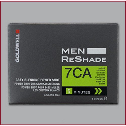 GOLDWELL MEN RESHADE 7CA CFM 4 Shots x 20ml